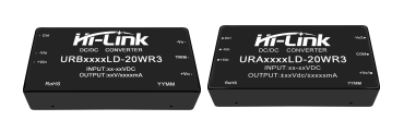 URA4812LD-20WR3-Hi_Link 电源模块产品图- 20 W - 功率 12 VDC