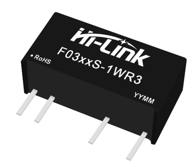 F2424S-1WR3-Hi_Link 电源模块产品图- 1 W - 功率 24 VDC