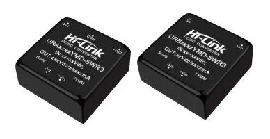 URA4815YMD-5WR3-Hi_Link 电源模块产品图- 5 W - 功率 15 VDC