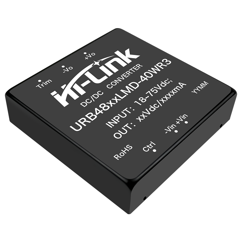 URA1D15LMD-40WR3-Hi_Link 电源模块产品图- 40 W - 功率 15 VDC